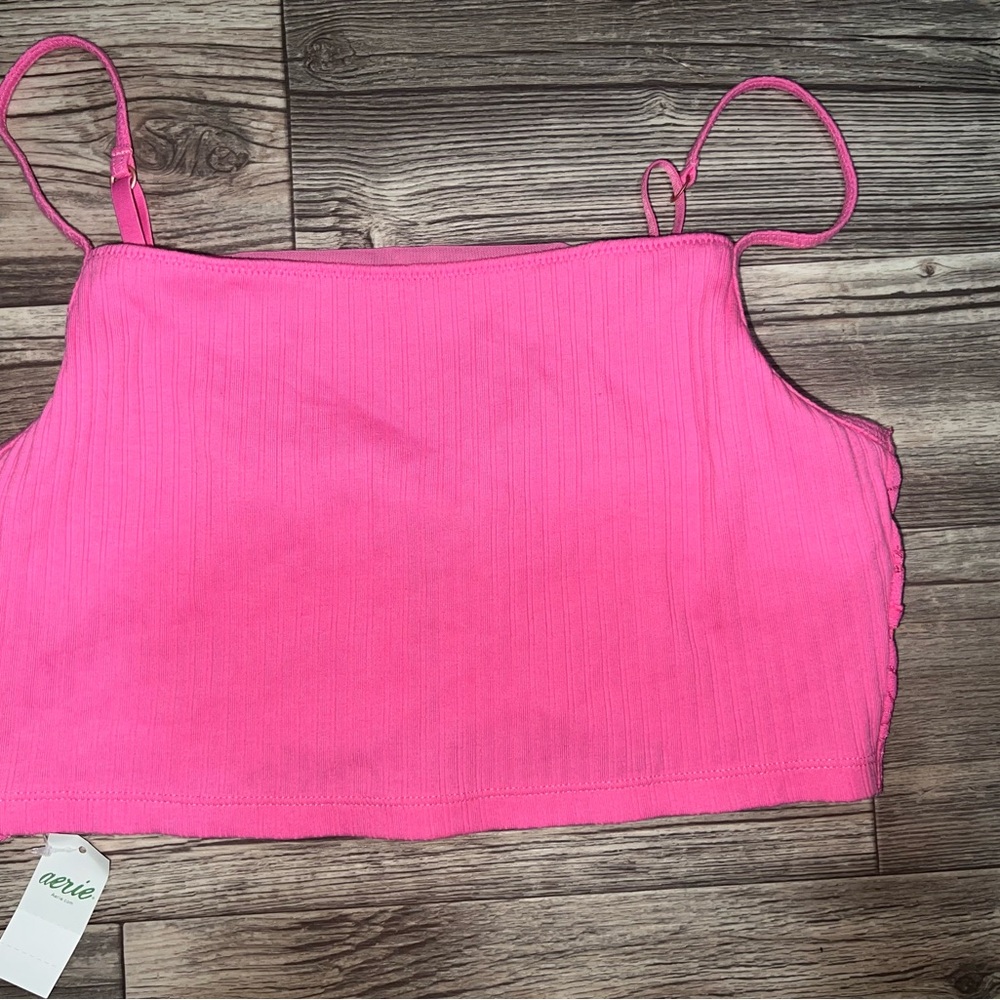 New Aerie bralette, bra, crop with lace detail in a size medium.